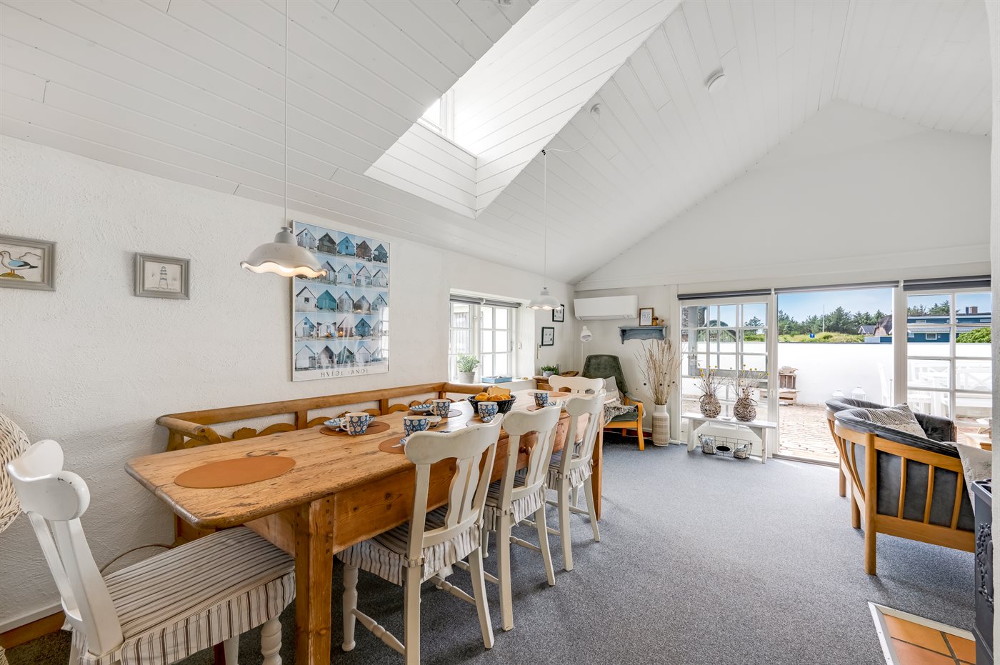 Historisches Ferienhaus mit Sauna & Meerblick nahe Søndervig - Bild 4