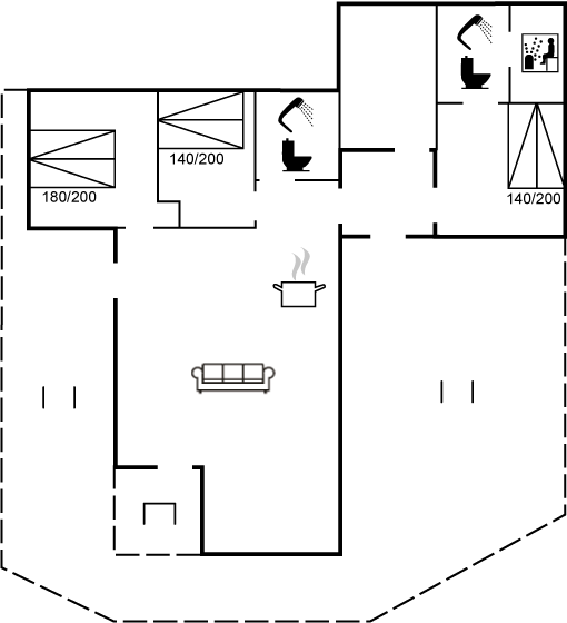 Floor plan_Holiday home_22-1364