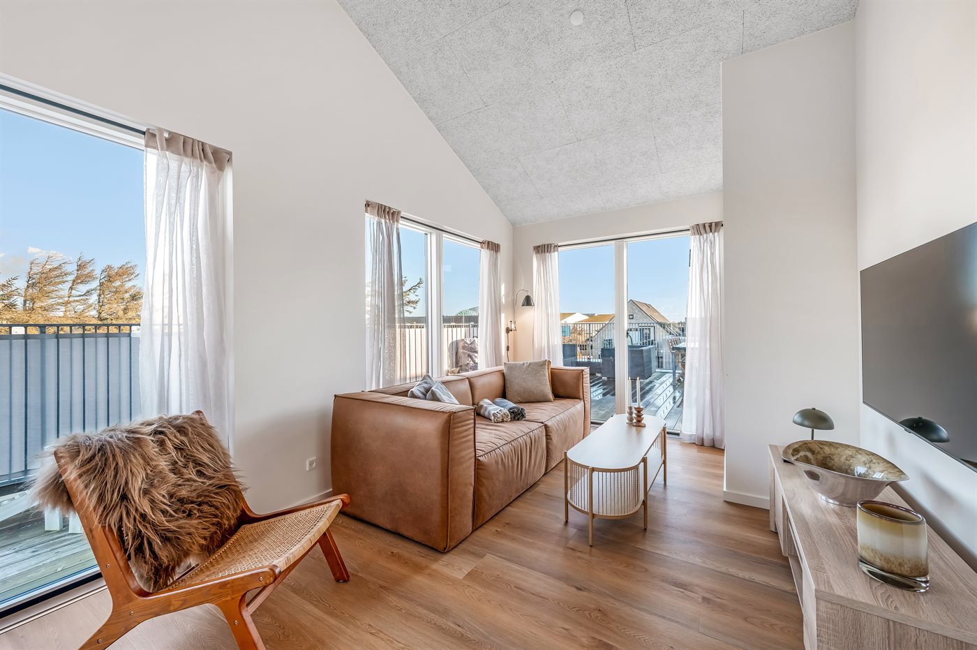 Modernes Strandglück in Søndervig mit Sauna und Meerblick - Bild 5