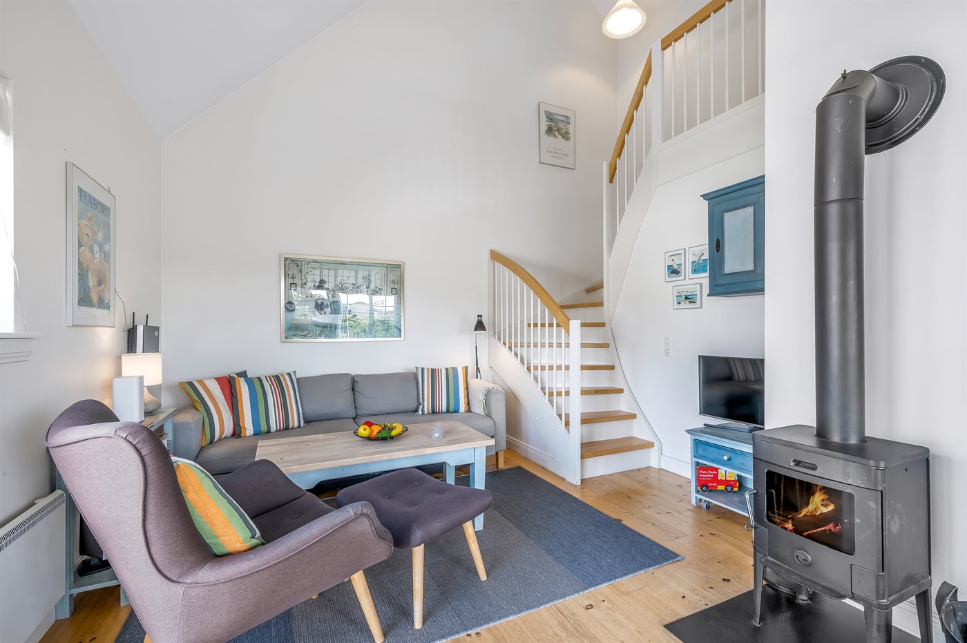 Strandnahes Dünenhaus mit Sauna, Kamin und Meerblick - Bild 4