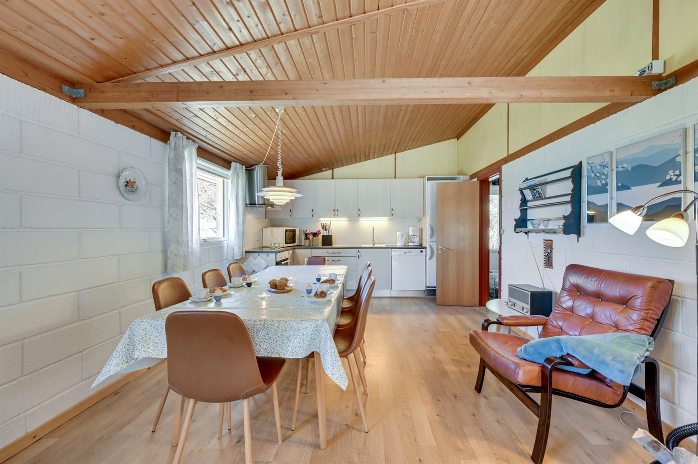 Gemütliches Ferienhaus mit Sauna nahe Söndervig - Bild 4