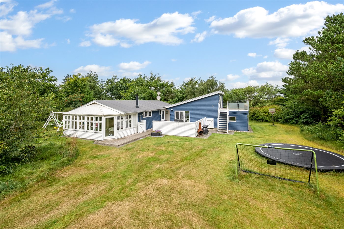 Familienidyll mit Sauna, Kamin &amp; Spielspaß bei Søndervig