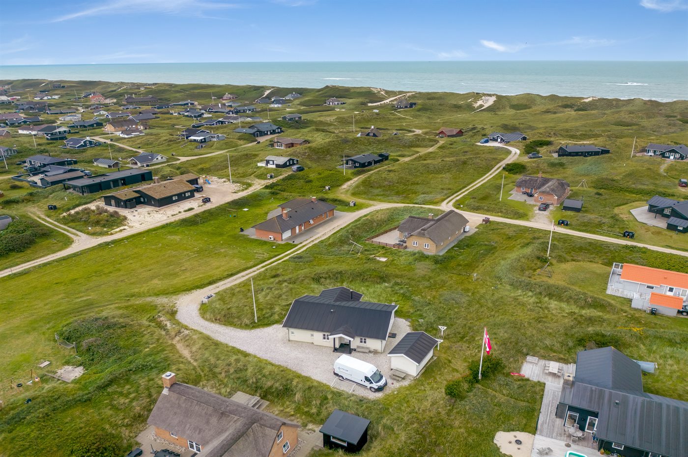 Entspannendes Ferienhaus mit Meerblick nahe Søndervig