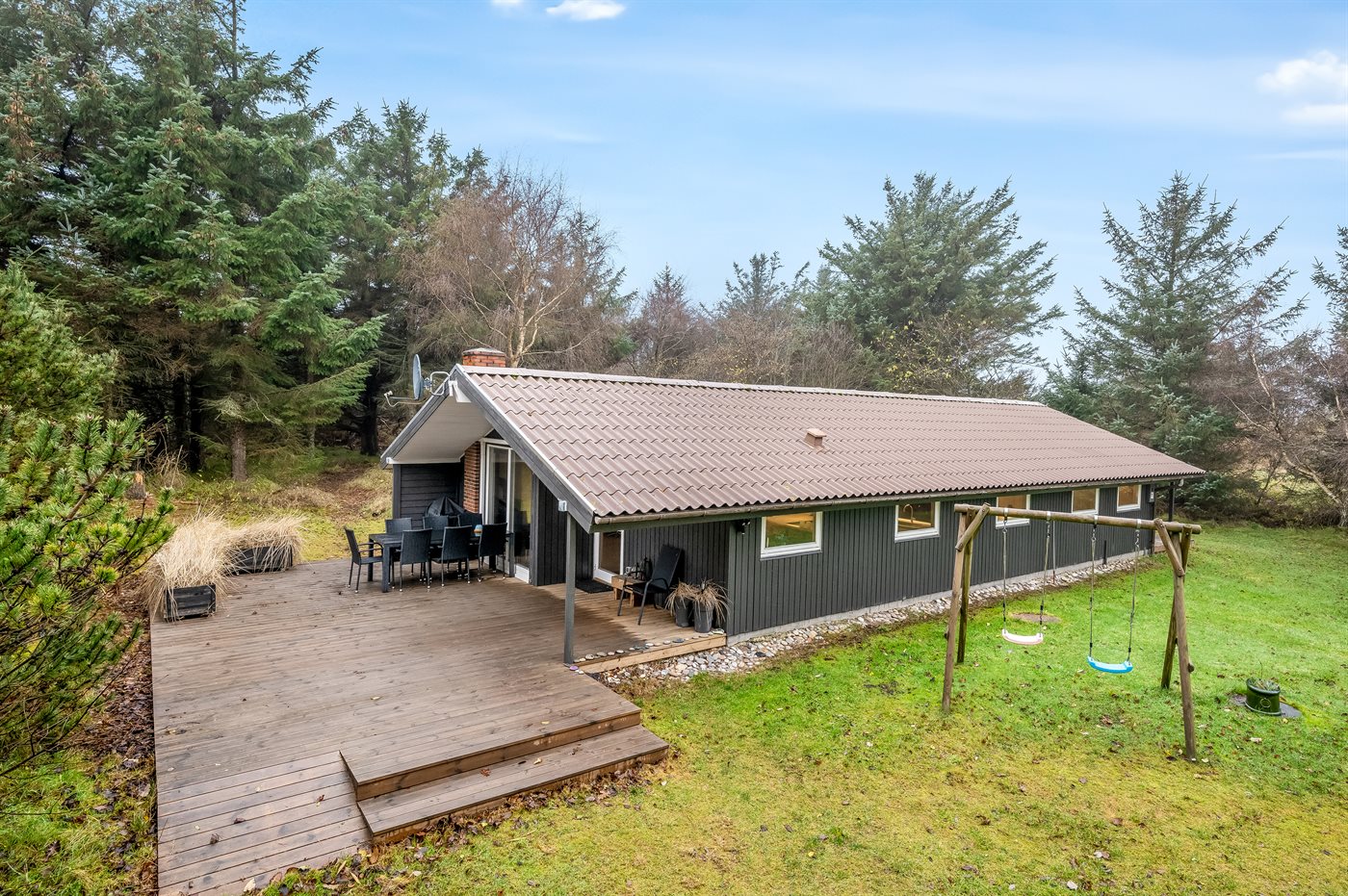 Familienparadies am Strand: Sauna, Kamin & große Terrasse