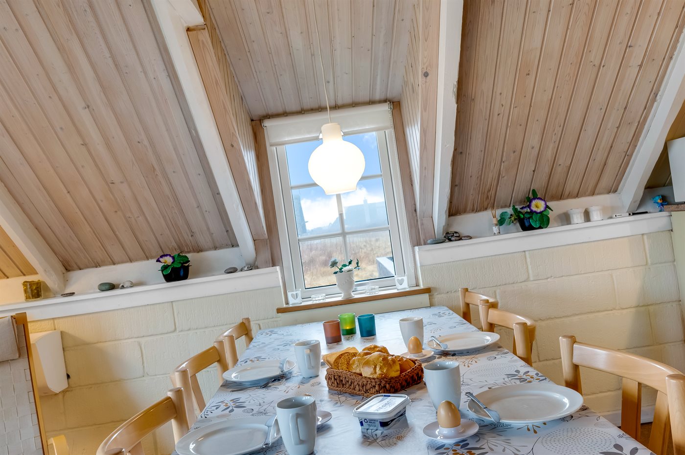 Reetdachhaus mit Sauna, Meerblick & Terrasse in Klegod - Bild 2