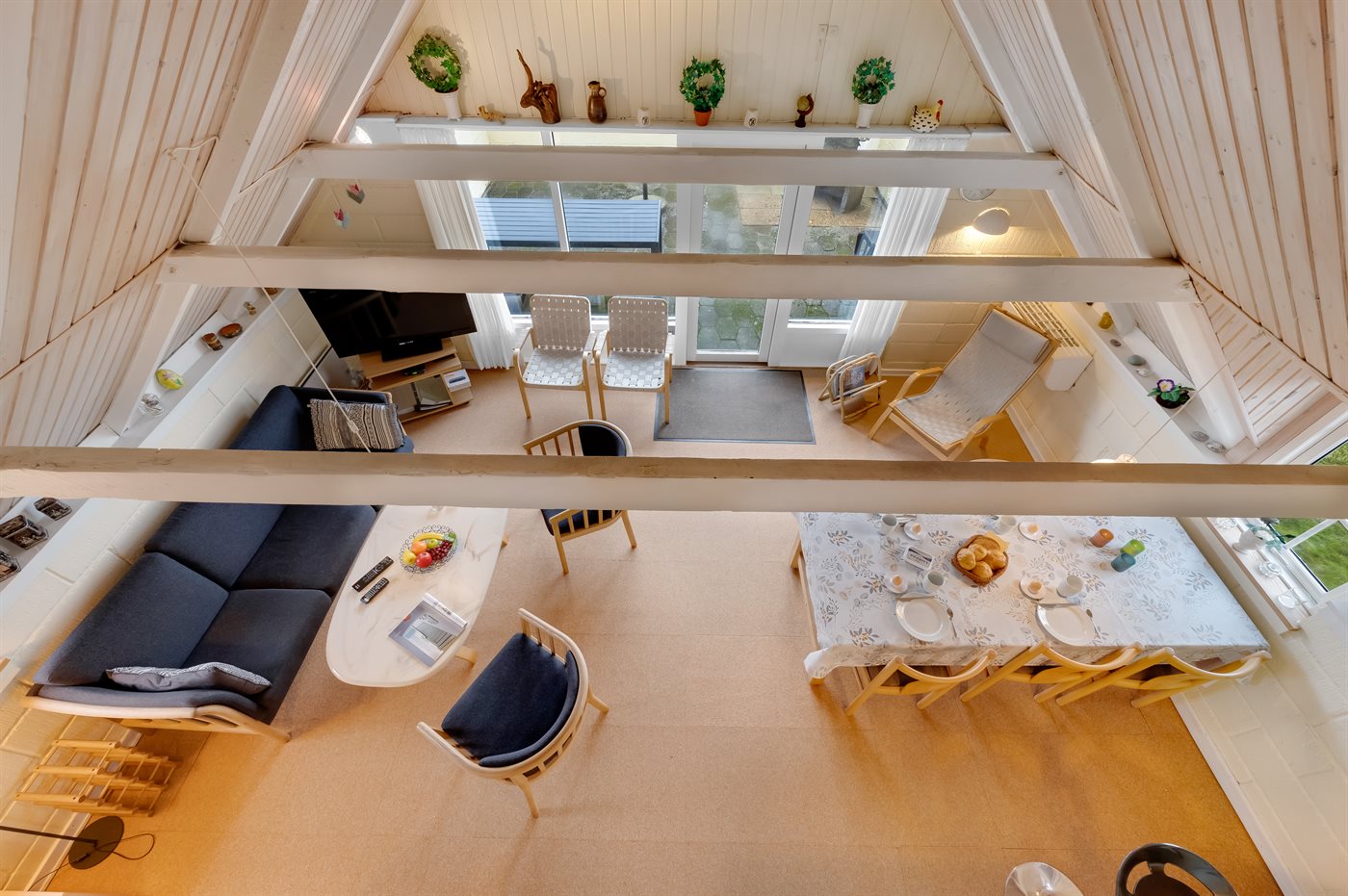 Reetdachhaus mit Sauna, Meerblick & Terrasse in Klegod - Bild 3