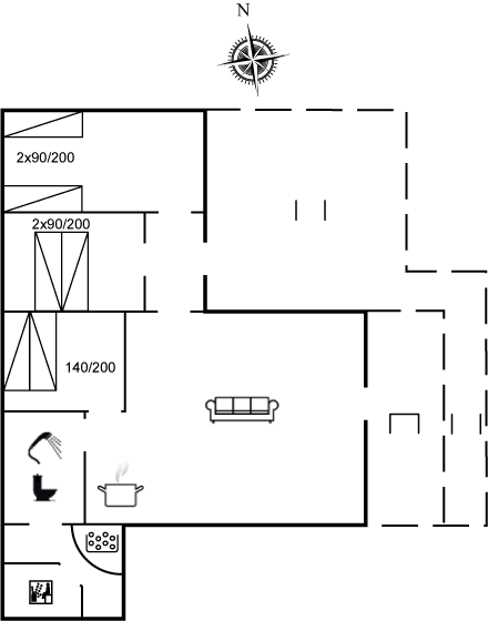 Floor plan_Holiday home_22-5075