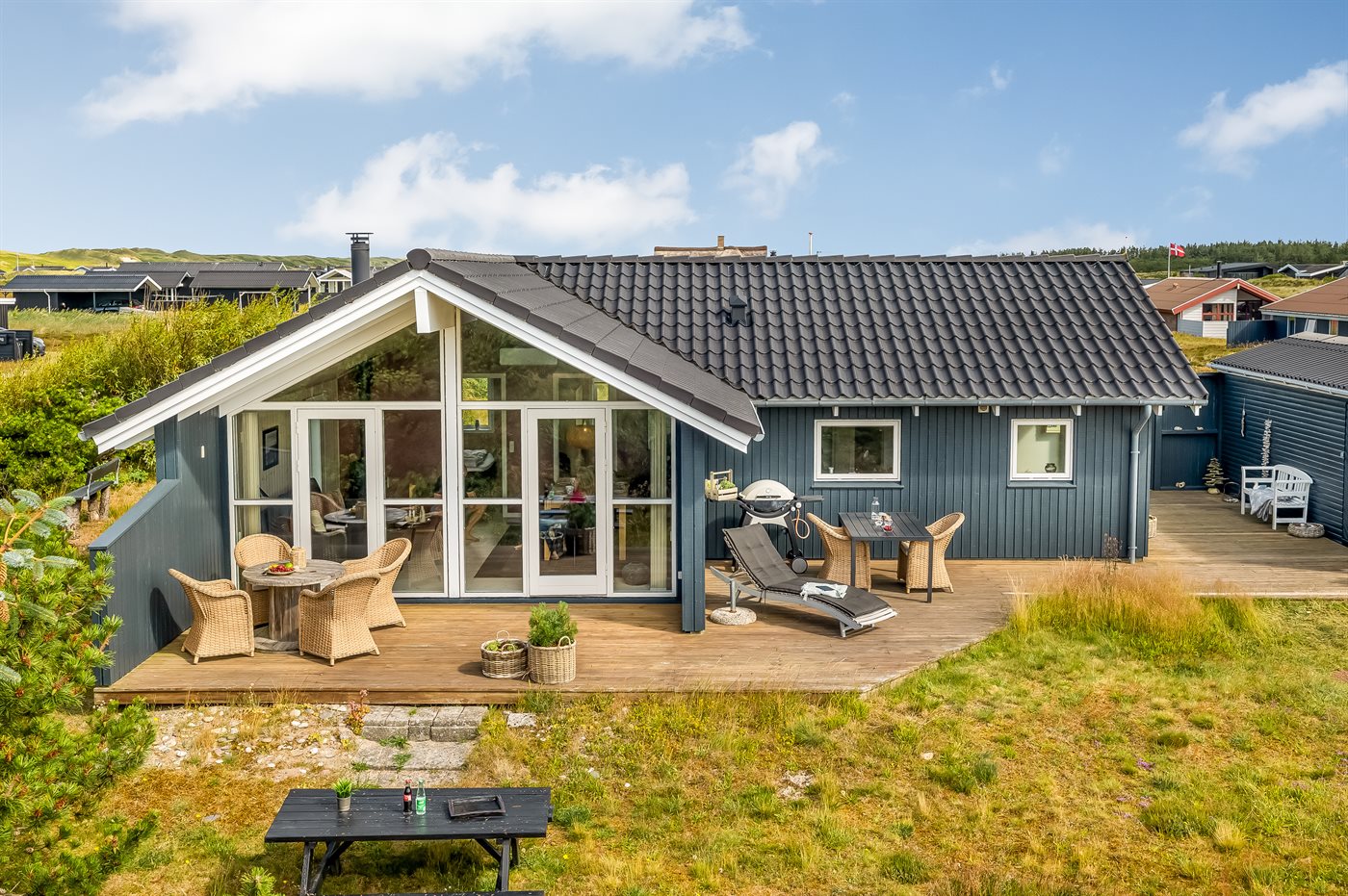 Nordseeglück mit Sauna, Hot Tub &amp; Meerblick in Bjerregaard