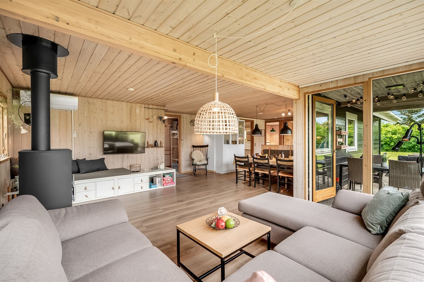 Gemütliches Ferienhaus mit Garten und Sauna in Skaven Strand - Bild 4