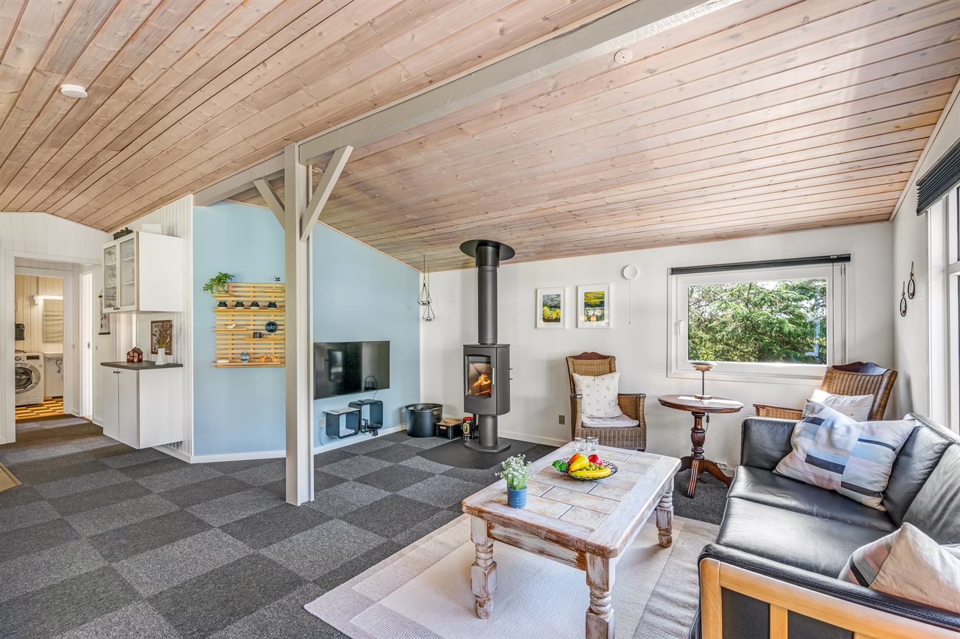 Wohlfühloase mit Sauna, Kamin & Terrasse am Skaven Strand - Bild 5