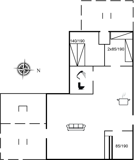 Floor plan_Holiday home_24-3019