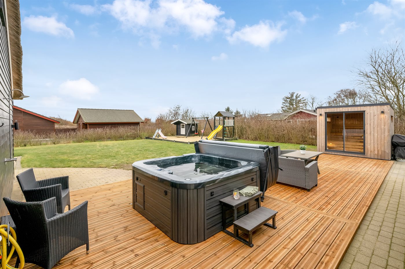 Luxusferienhaus mit Fjordblick und Wellness-Oase in Skjern - Bild 2