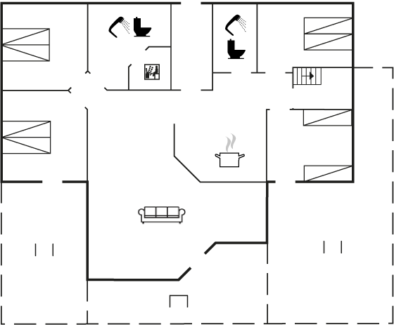 Grundriss Ferienhaus 24-3124 in Stauning