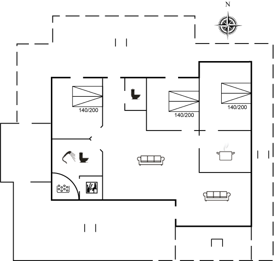 Floor plan_Holiday home_24-3128