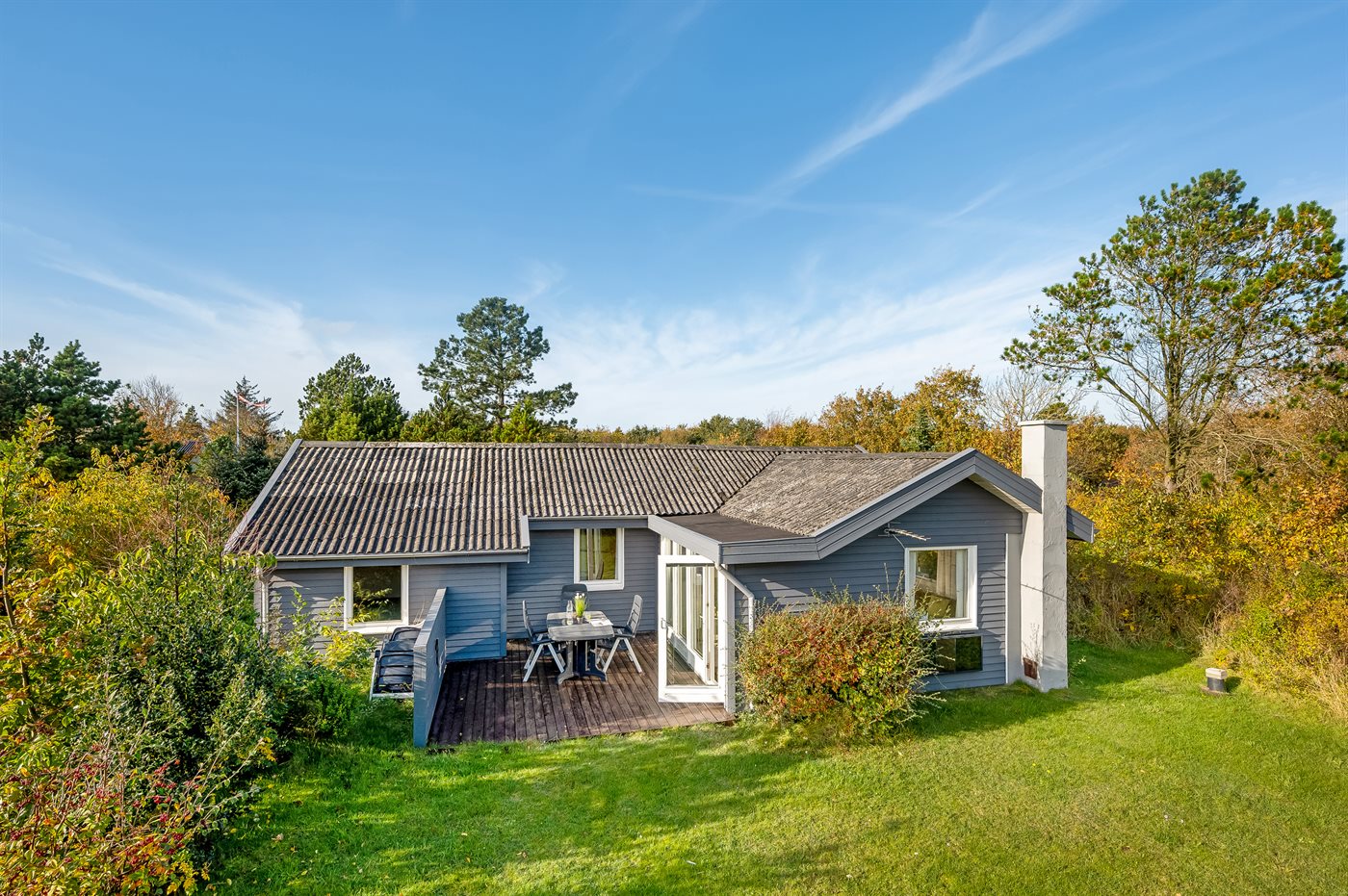Gemütliches Ferienhaus mit Sauna, Kamin und Fjordnähe