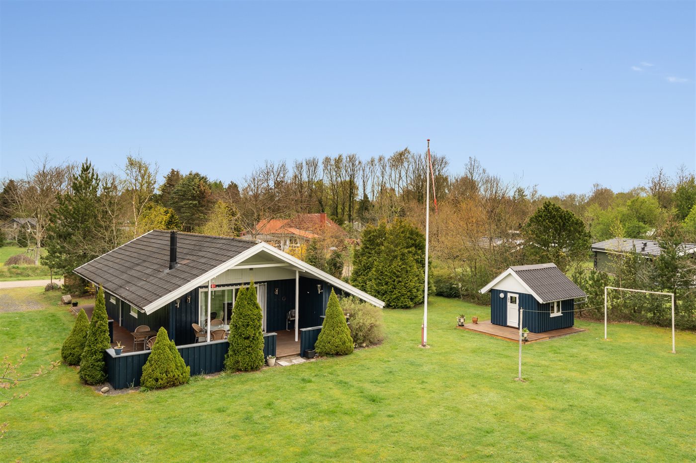 Wohlfühloase mit Sauna, Garten & Kamin nahe Jegum Ferieland