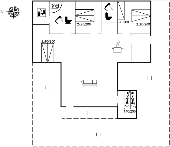 Floor plan_Holiday home_25-2194