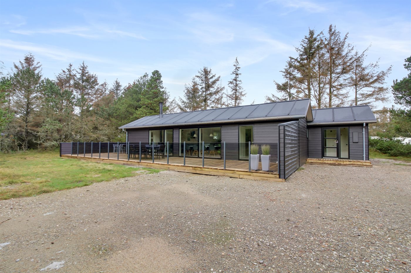 Entspanne am Vejers Strand: Modernes Ferienhaus für die ganze Familie