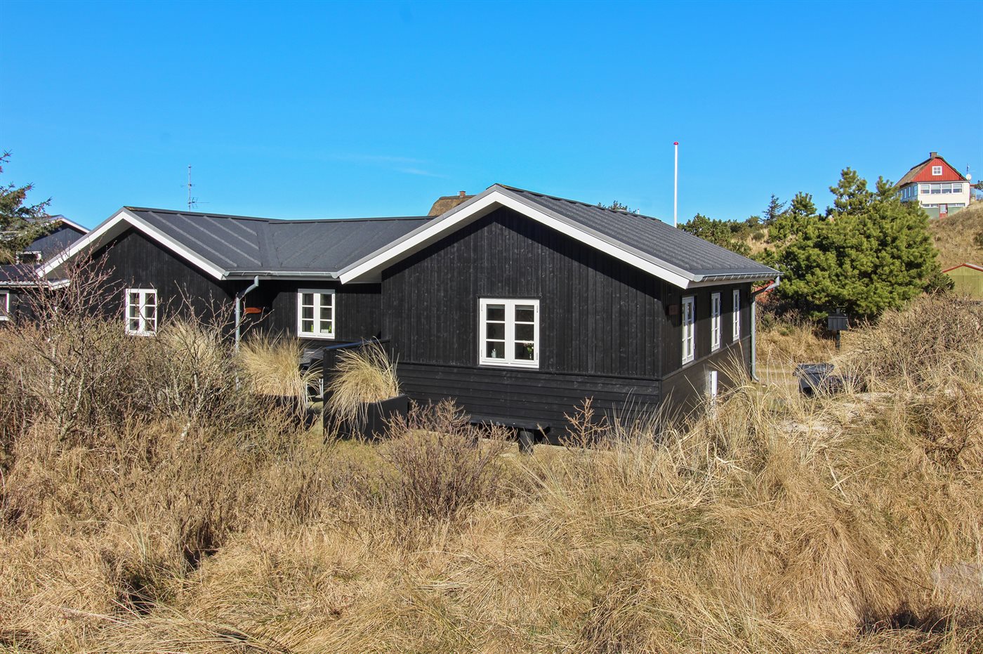Dünenhaus mit Meerblick, Sauna & Kamin – 300 m zum Strand - Bild 5