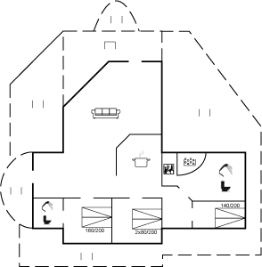 Grundriss Ferienhaus 26-0388