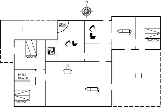 Floor plan_Holiday home_26-0451