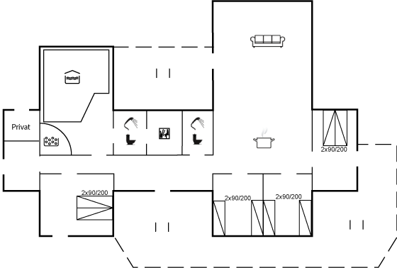 Floor plan_Holiday home_26-0642