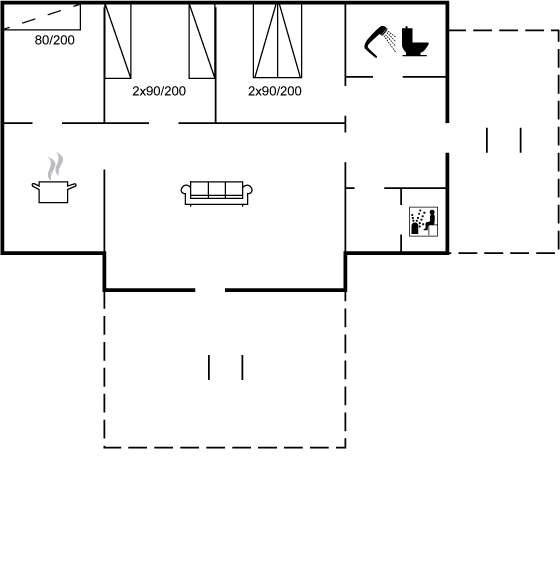 Grundriss Ferienhaus 26-0818 in Blavand