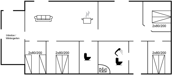 Grundriss Ferienhaus 26-0933 in Blavand