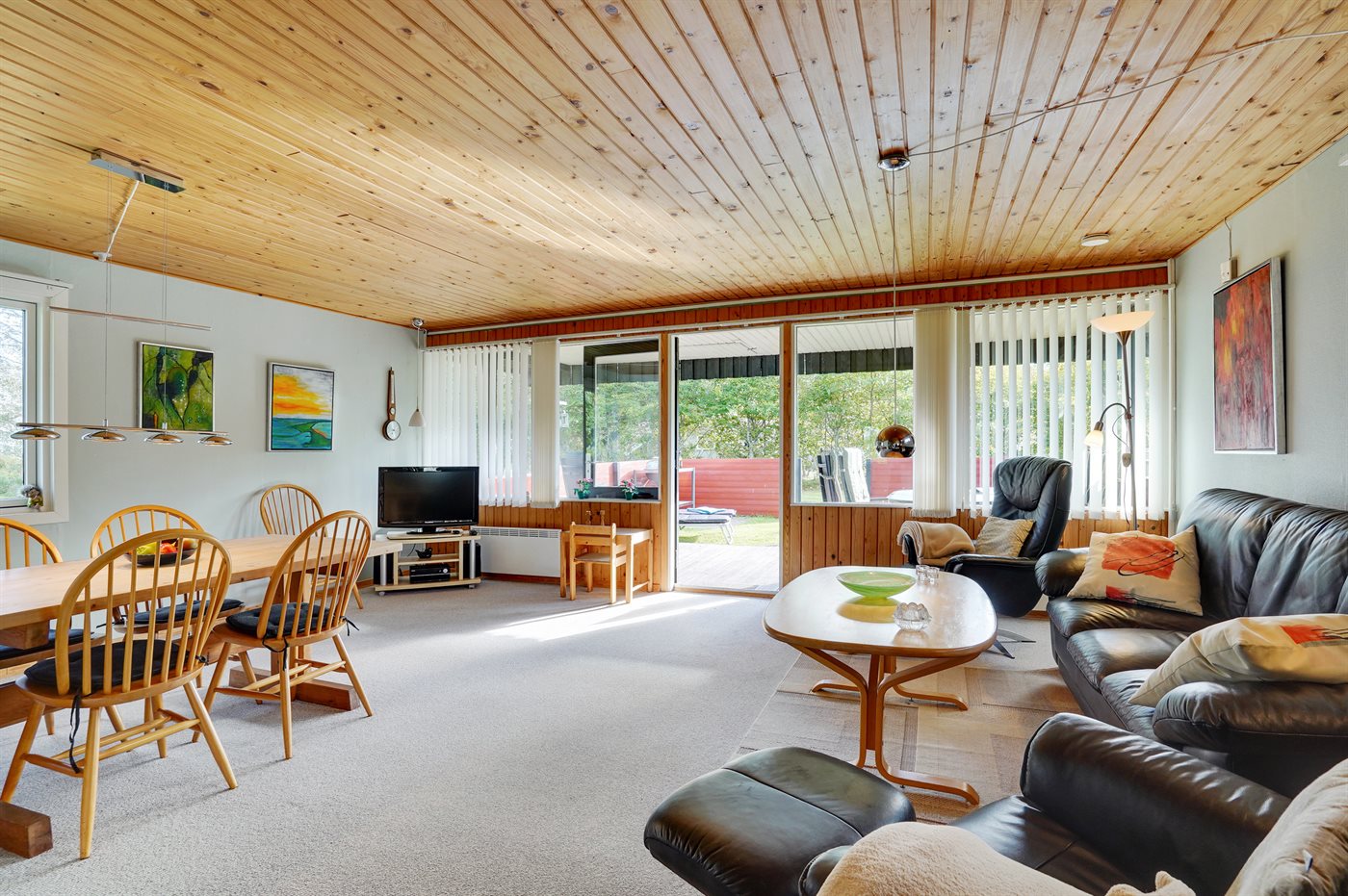 Familienidyll mit Sauna, Kamin und Meerblick in Ho - Bild 4