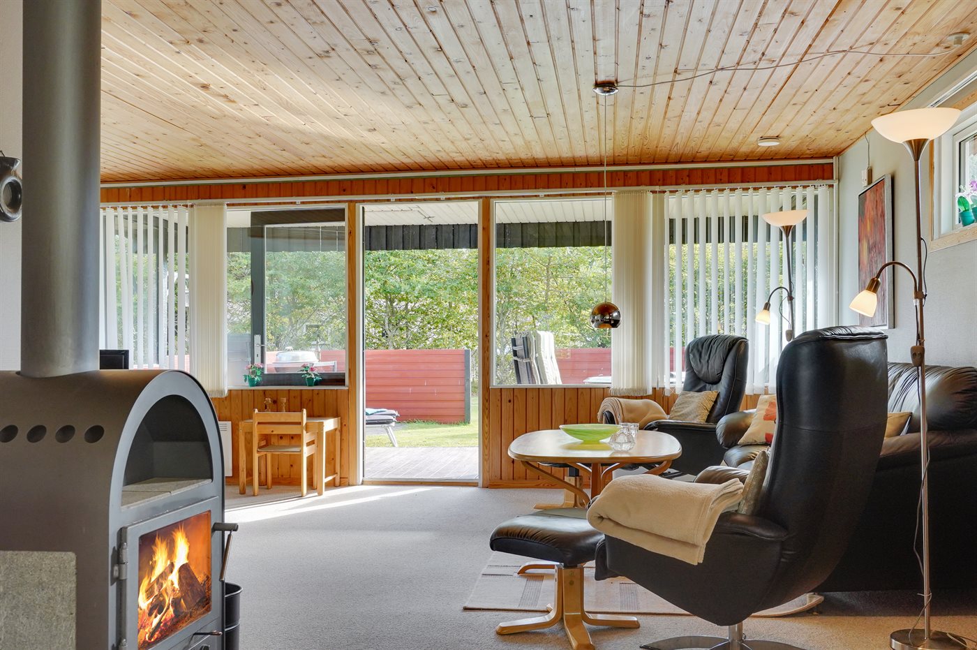 Familienidyll mit Sauna, Kamin und Meerblick in Ho - Bild 5