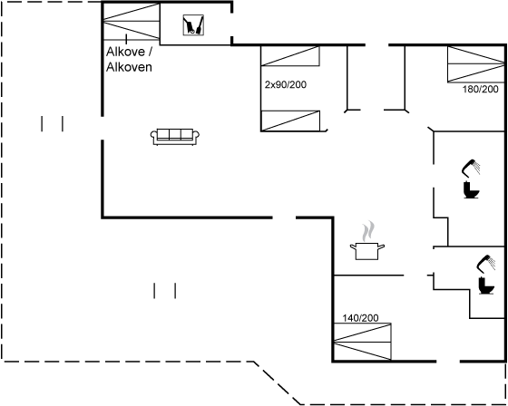 Floor plan_Holiday home_26-3118