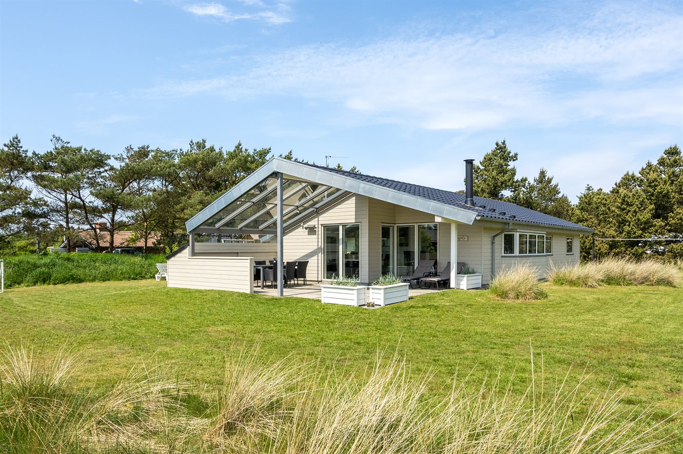 Entspannender Urlaub im Ferienhaus mit Meerblick in Blåvand