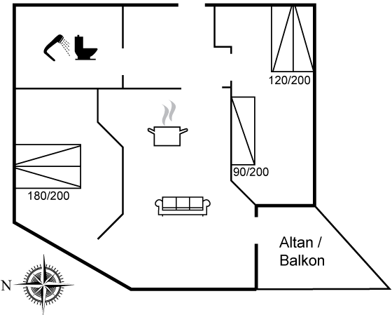 Floor plan_Holiday home_28-0107