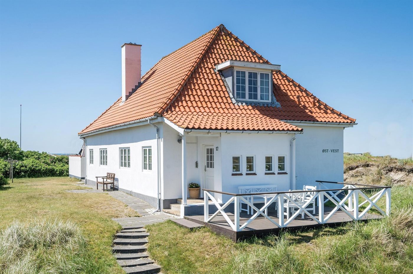Einzigartiges Ferienhaus mit Meerblick und Strandnähe