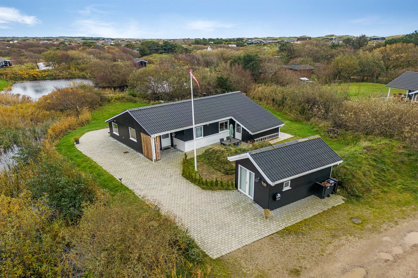 Dein Traumurlaub in Fanøs gemütlichem Ferienhaus am Strand!