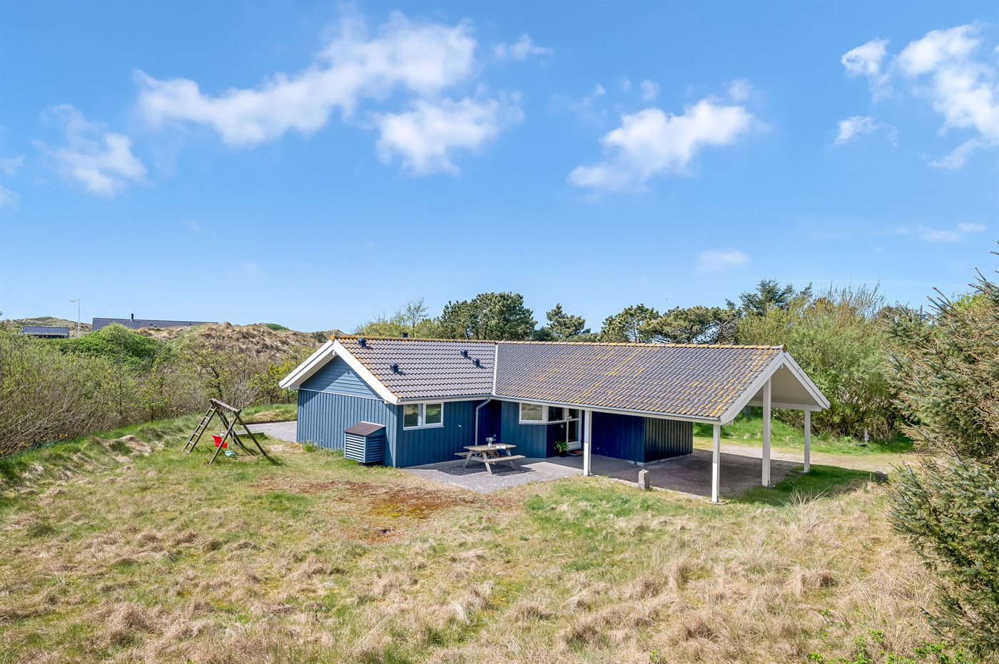 Entspannte Tage im modernen Ferienhaus am Rindby Strand