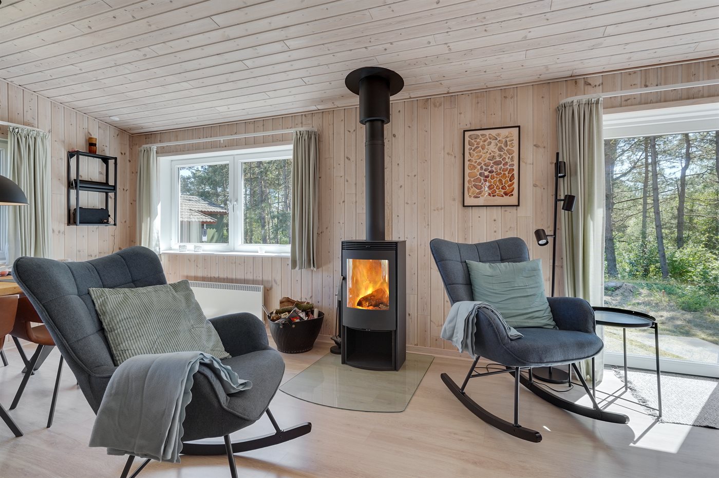 Entspanne im gemütlichen Ferienhaus mit Meerblick in Rømø!