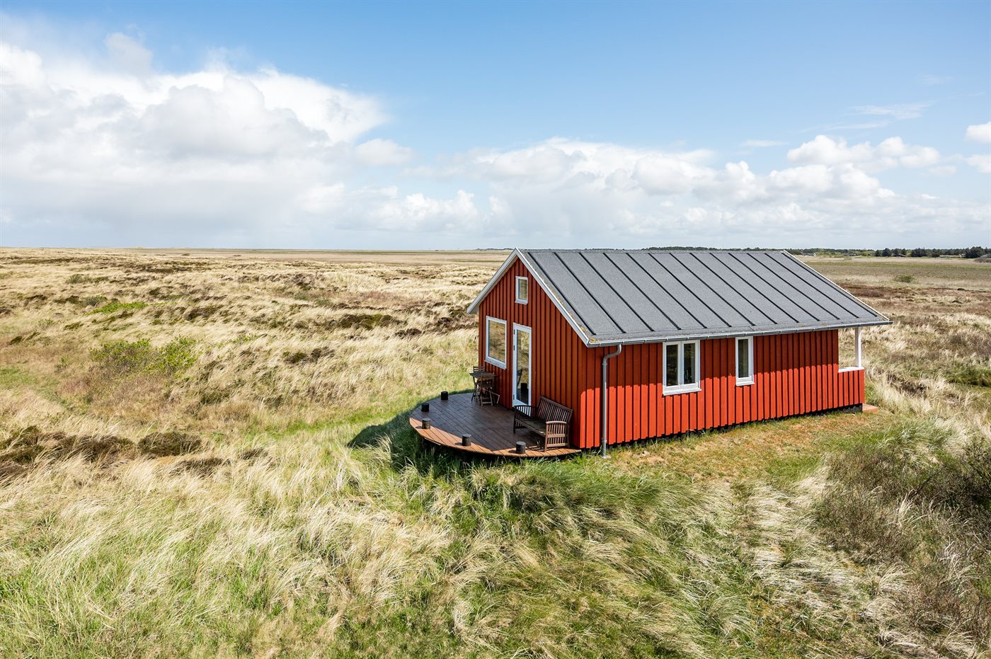 Kleines Wohlfühlhaus mit Sauna, Meerblick & Strandnähe