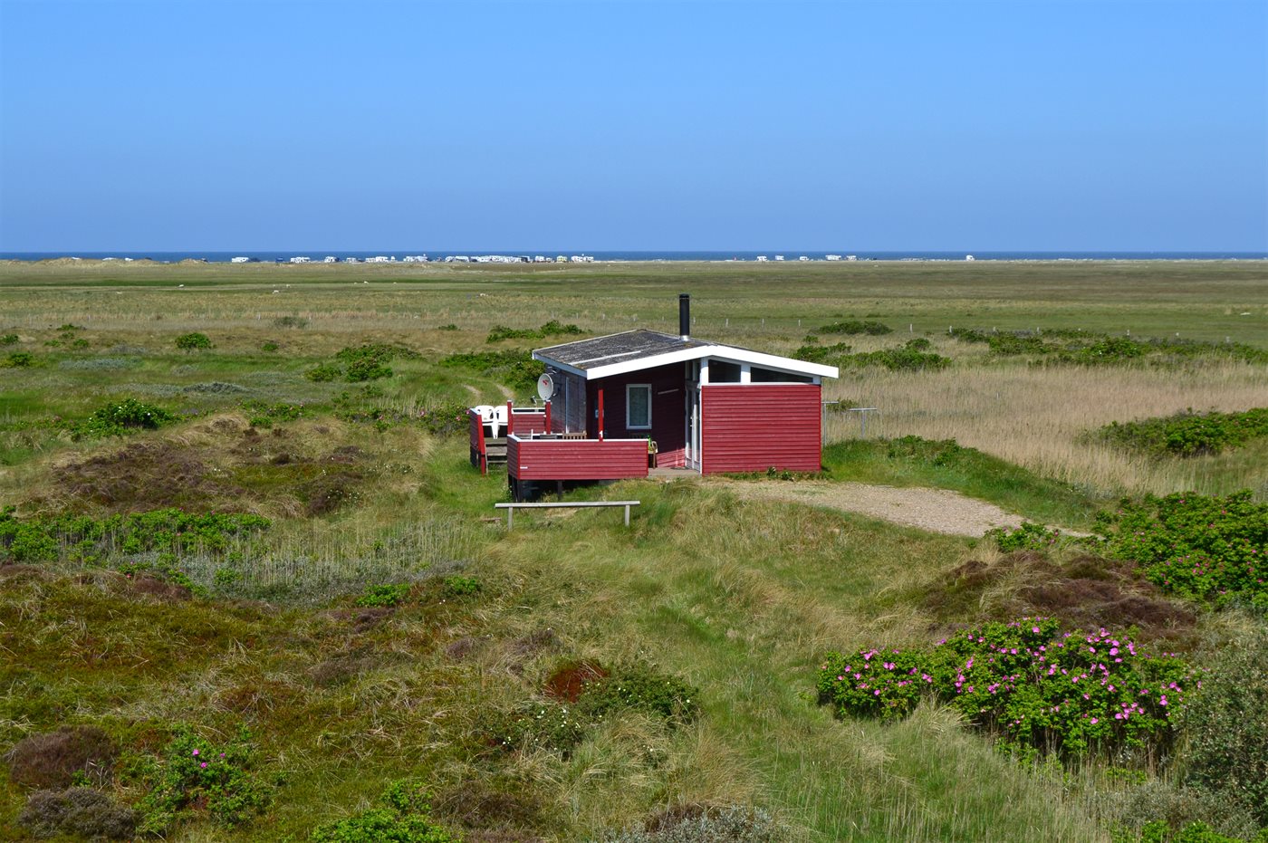Entspannendes Ferienhaus mit Meerblick auf Rømø