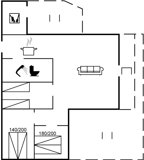 Grundriss Ferienhaus 29-2335 in Römö, Lakolk