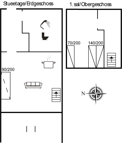 Grundriss Ferienhaus 29-2683 in Römö, Havneby