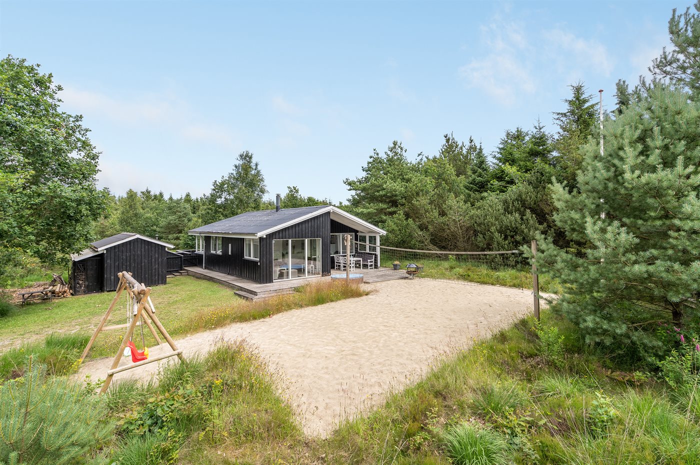 Sauna, Kamin und viel Natur – Auszeit im Arrild Ferieby