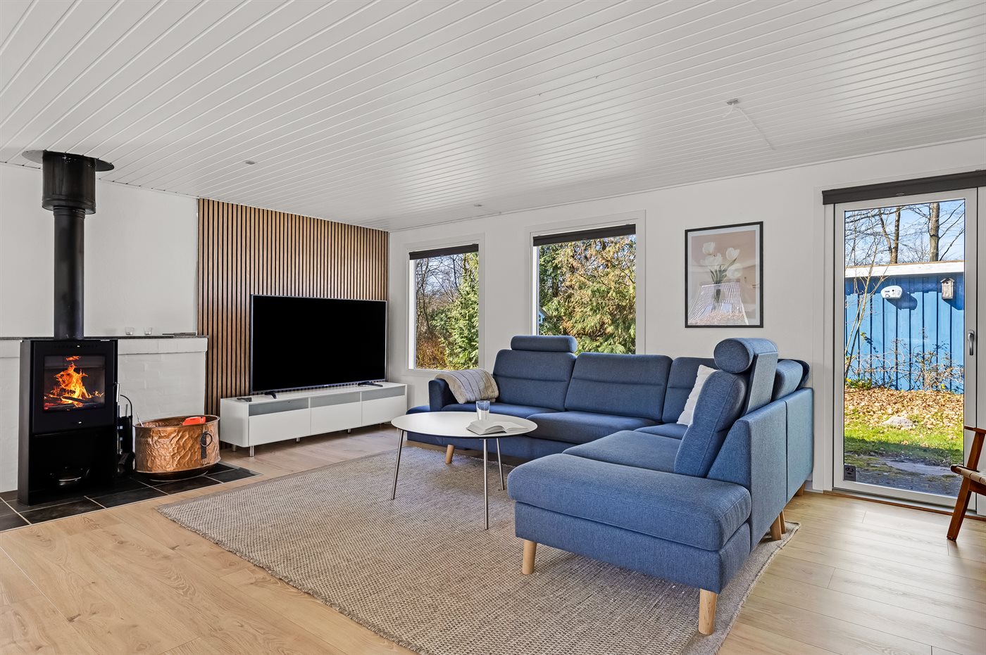 Wohlfühl-Oase mit Sauna & Kamin im grünen Arrild Ferieby - Bild 5