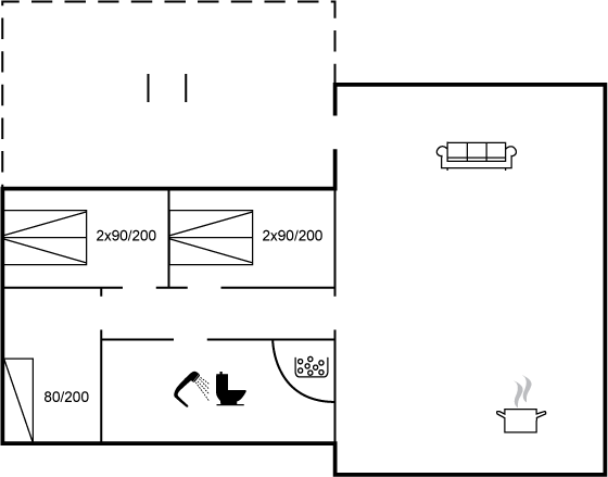 Grundriss Ferienhaus 29-3207 in Arrild