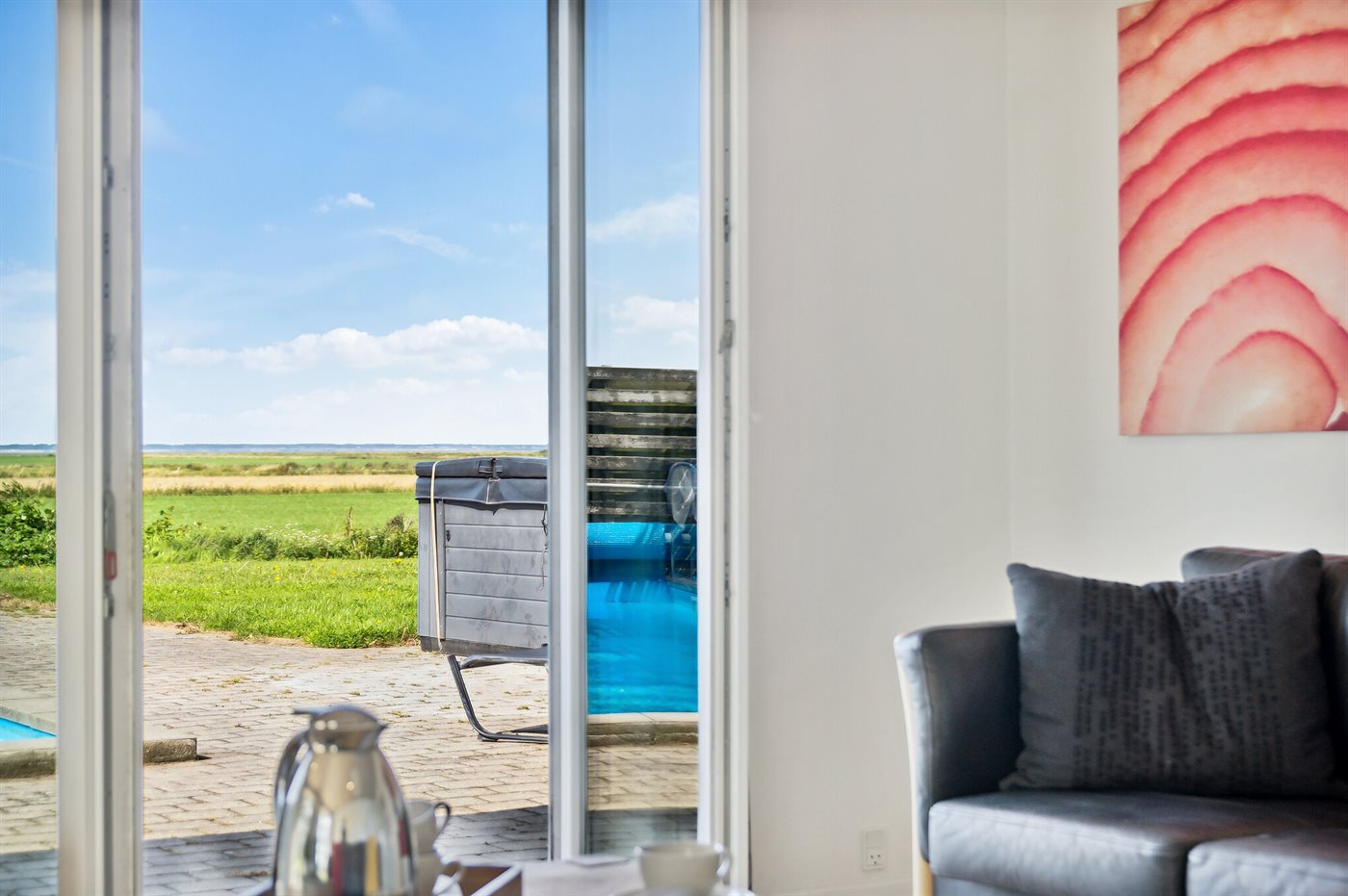 Urlaubstraum mit Pool und Meerblick in Bredebro! - Bild 3