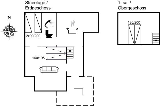 Grundriss Ferienhaus 29-4060 in Ballum