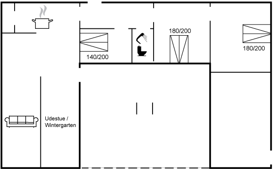 Grundriss Ferienhaus 30-0024 in Gjöl