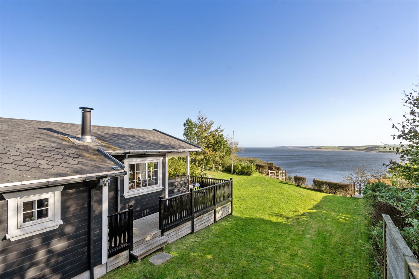 Fjordtraum mit Sauna, Kamin & Panorama in Vilsund