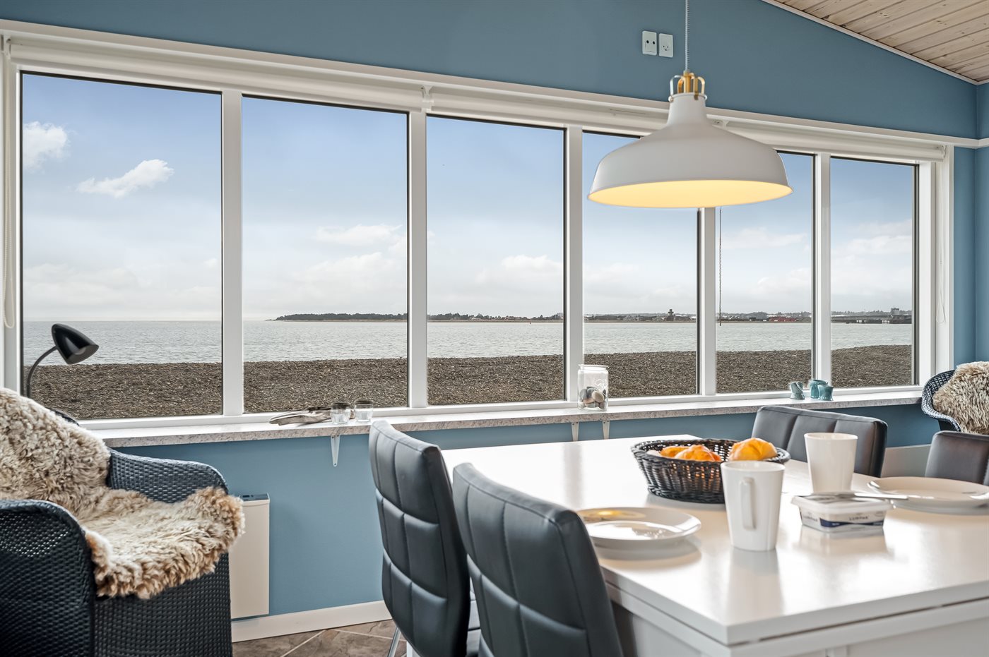 Idyllisches Ferienhaus mit Panoramablick über den Limfjord - Bild 4