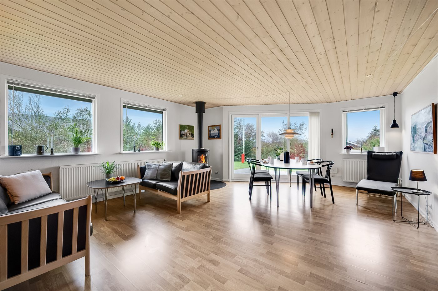 Gemütliches Ferienhaus am Limfjord mit Sauna und Meerblick - Bild 5